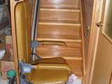 いす式階段昇降機 SEC9（屋内・曲がり用）